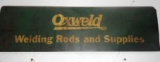 Oxweld Welding rods & supplies – metal sign