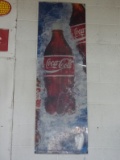 Plastic Coca-Coca sign