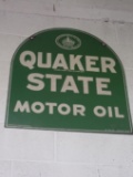 (2) Quaker State Motor Oil signs