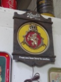 Stroh’s Beer lighted sign