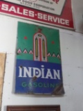 Indian gasoline sign