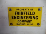 Fairfield Emergency 3” x 5” sign