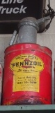 5 gal. Penzoil oil can