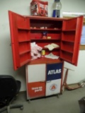 Atlas Tune Up Parts display cabinet – 4 door