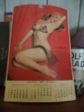 1955 Small Marilyn Monroe Calendar	