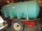 Snyder 1500 gal. poly nurse tank, tandem axle,  5 hp. gas pump