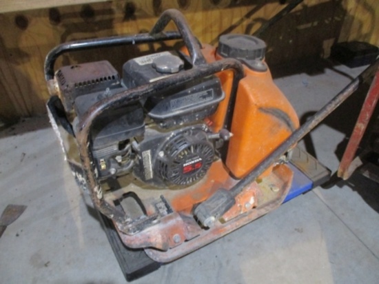 MiKasa MVC-88 GHW, 5.5 hp. vibrating plate compactor