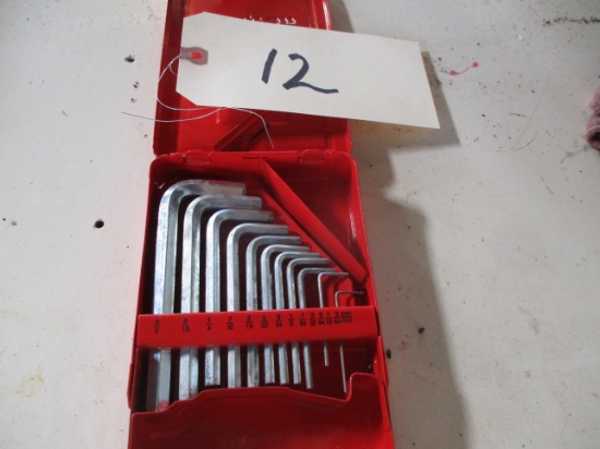 Snap-On 11 pc. SAE Allen wrench set