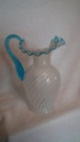 White opalescent pitcher