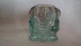 Iridescent elephant toothpick holder