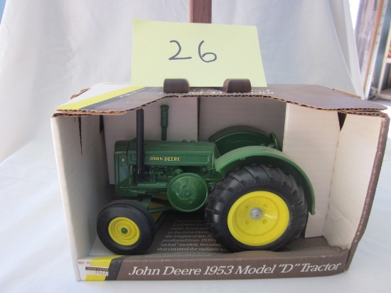 1953 JD D Tractor-NIB-1:16