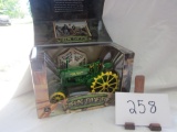 JD BW tractor with umbrella