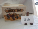 Case 600 tractor NIB 1:16