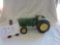 JD 5020 tractor (missing right front wheel/ no box)
