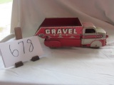 Marx Tin gravel truck