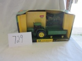 JD 6410 tractor w/wagon & disk NIB 1:32