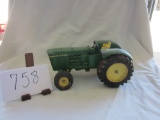 JD 5020 tractor (missing right front wheel/ no box)