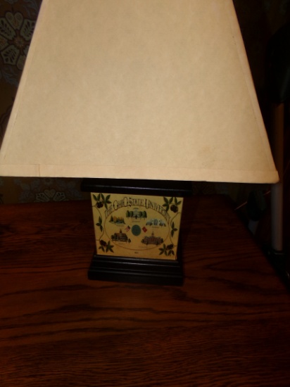 Ohio State Lamp