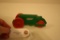 Hubley Green diesel red wheels / plastic