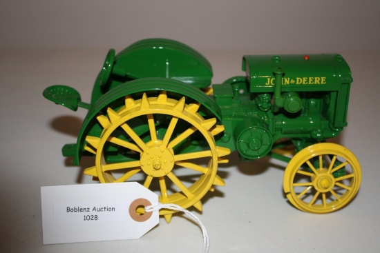 John Deere steel wheel tractor