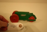 Hubley Green diesel red wheels / plastic