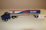 Clark tractor and tank trailer