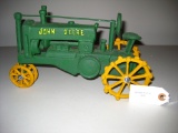 John Deere cast iron tractor
