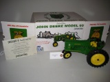 Ertl John Deere Model 60 Ltd Ed w/ certificate in box