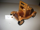 Wooden antique car custom made