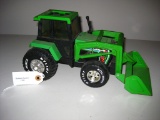 Nylint Metal Muscle green loader tractor