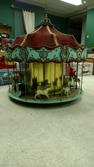 Highly detailed merry-go-round