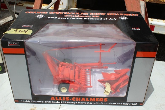 Allis Chalmers 782 harvester highly detailed