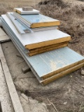 Stack of 2” & 4” sandwich panels