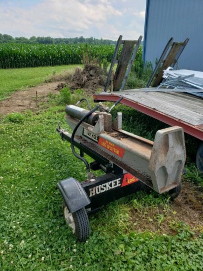 Huskee 35T log splitter