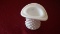 Fenton, white hobnail top hat toothpick holder, unmarked, 2 1/2” x 3”