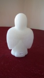 Fenton, white praying angel, 4 3/4” x 2 3/4”