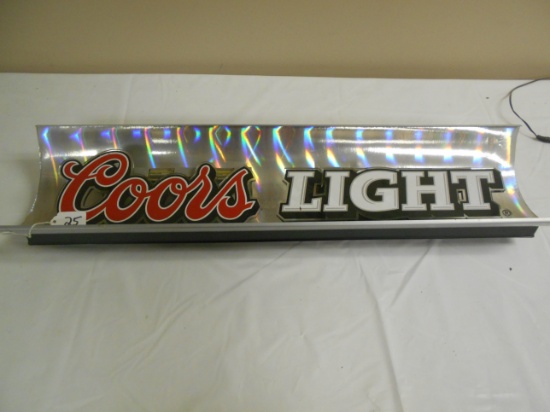 Coors lighted sign (does work)