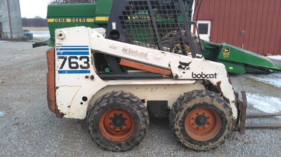 Bobcat 764 skid loader, ser# 512228098