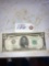 1950 5 dollar bill, good condition
