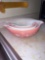 Pyrex 4 pc. Pink & White mixing bowl set