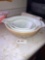 Pyrex 3 pc. Tan & White mixing bowl set