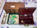 Costume jewelry & jewelry boxes
