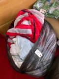 4 bags of misc. clothing and blankets