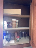 Contents of Top kitchen cupboards