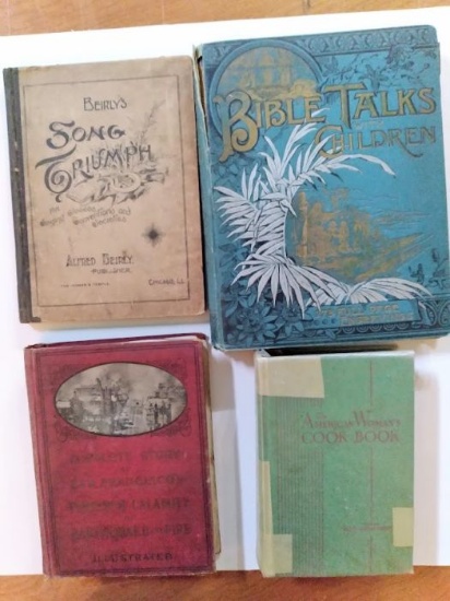 Older books late 1800s, early 1900s . Please see pictures