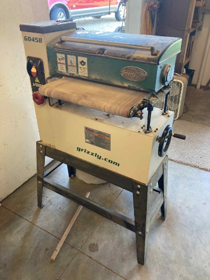 2013 Grizzly GO458 18” open end drum sander