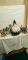 Set of three Christmas  decorations