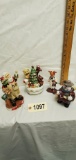 Set of 4 misc figurines