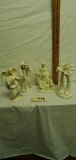Set of 4 misc figurines