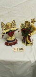 Folk heart winter angels